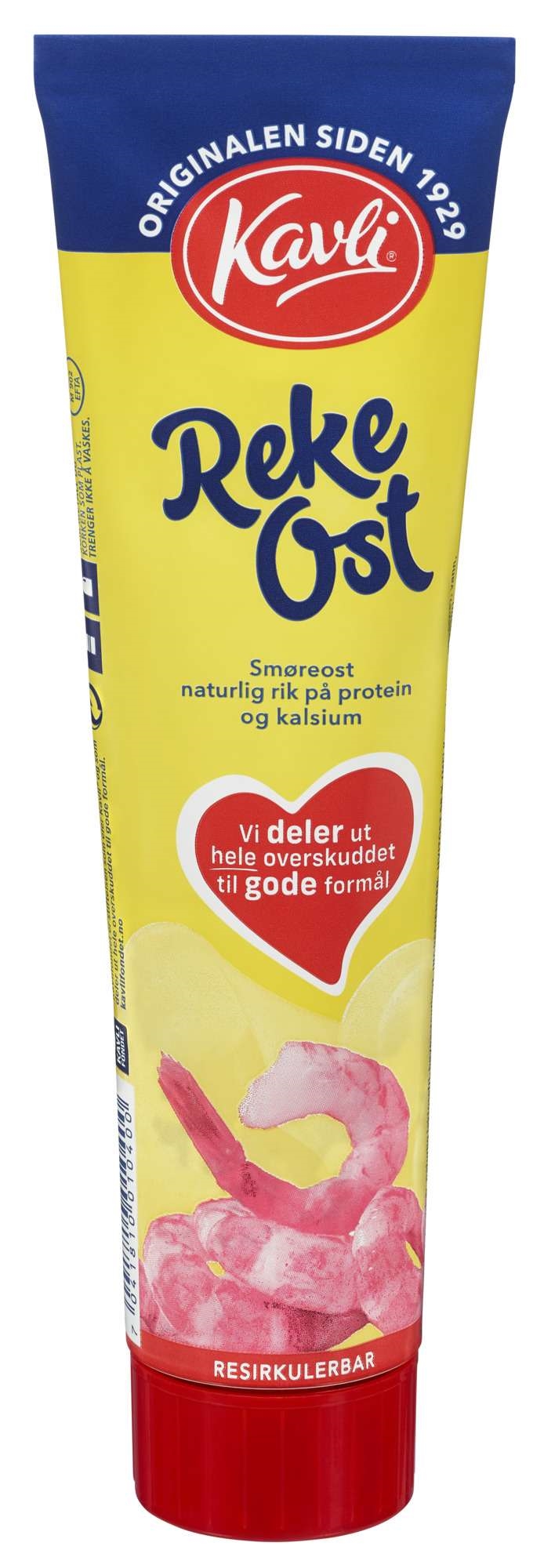 Kavli rekeost tube     175g
