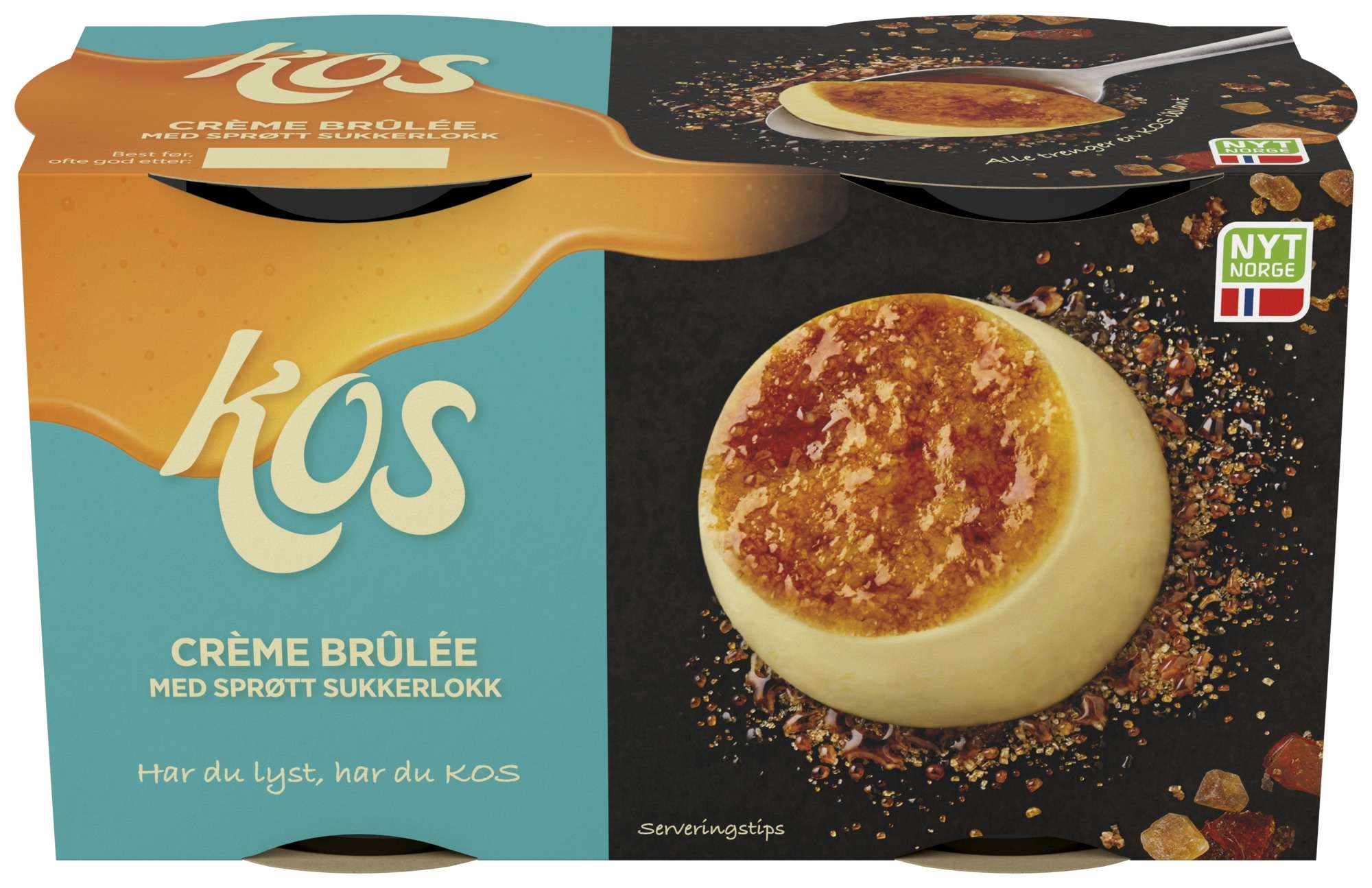 Kos creme brulee 2x133g
