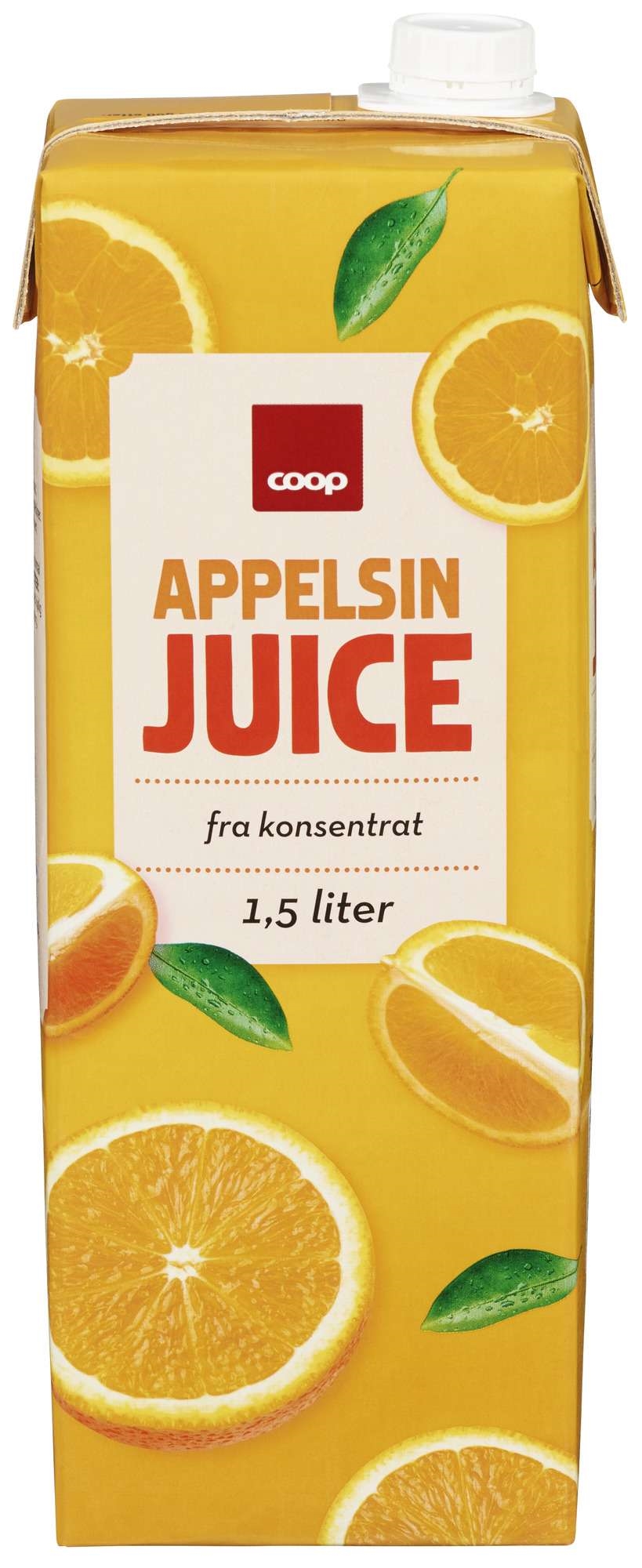 Appelsinjuice coop 1,5l