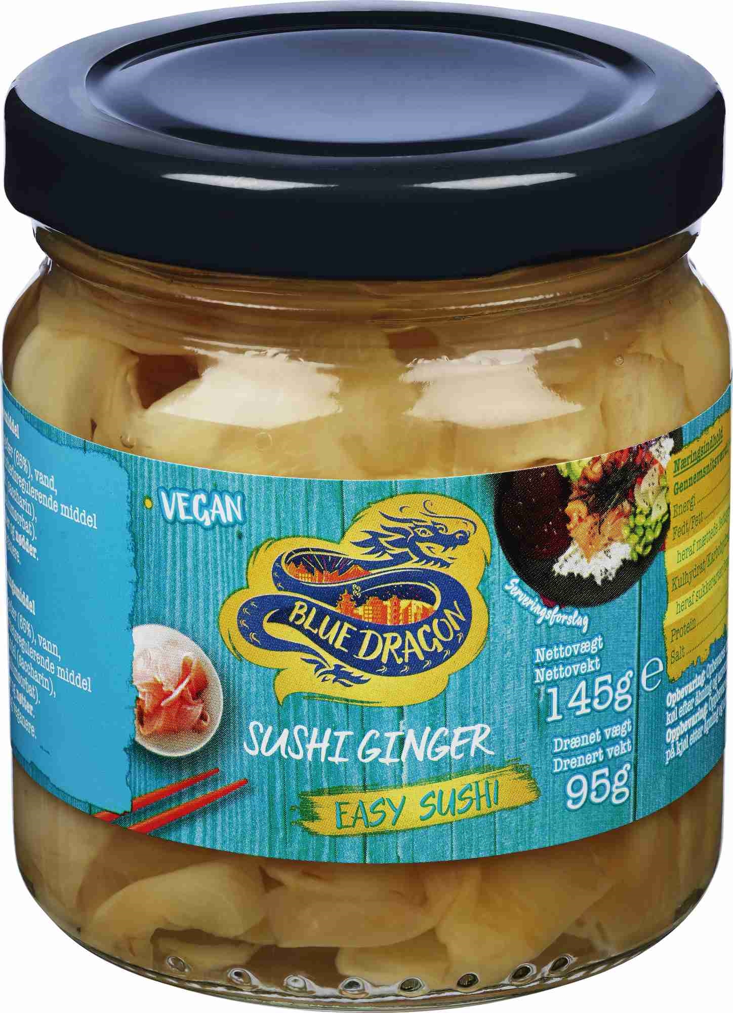 Ginger pickled   145grm