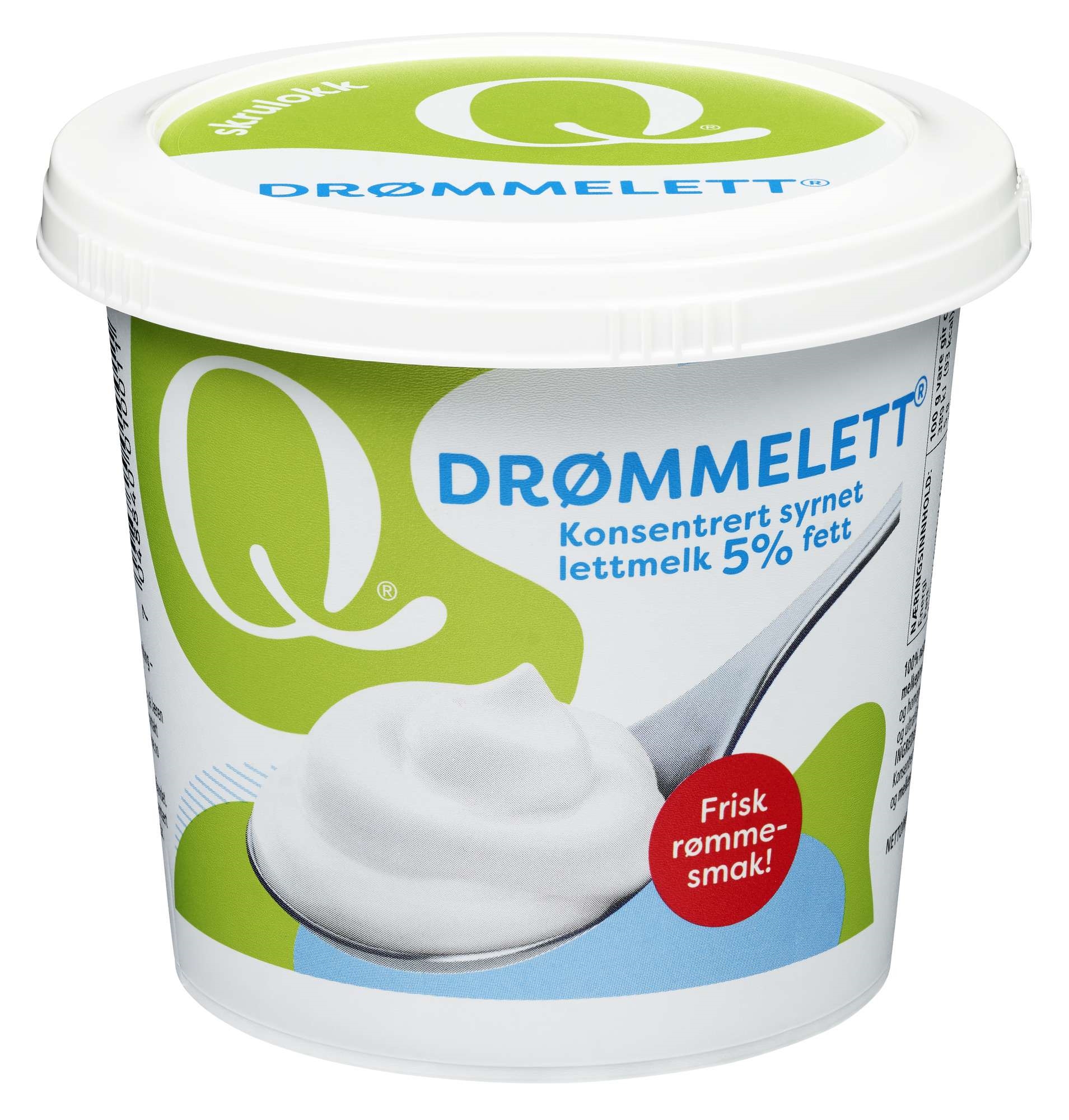 Q-drømmelett 5%   300g