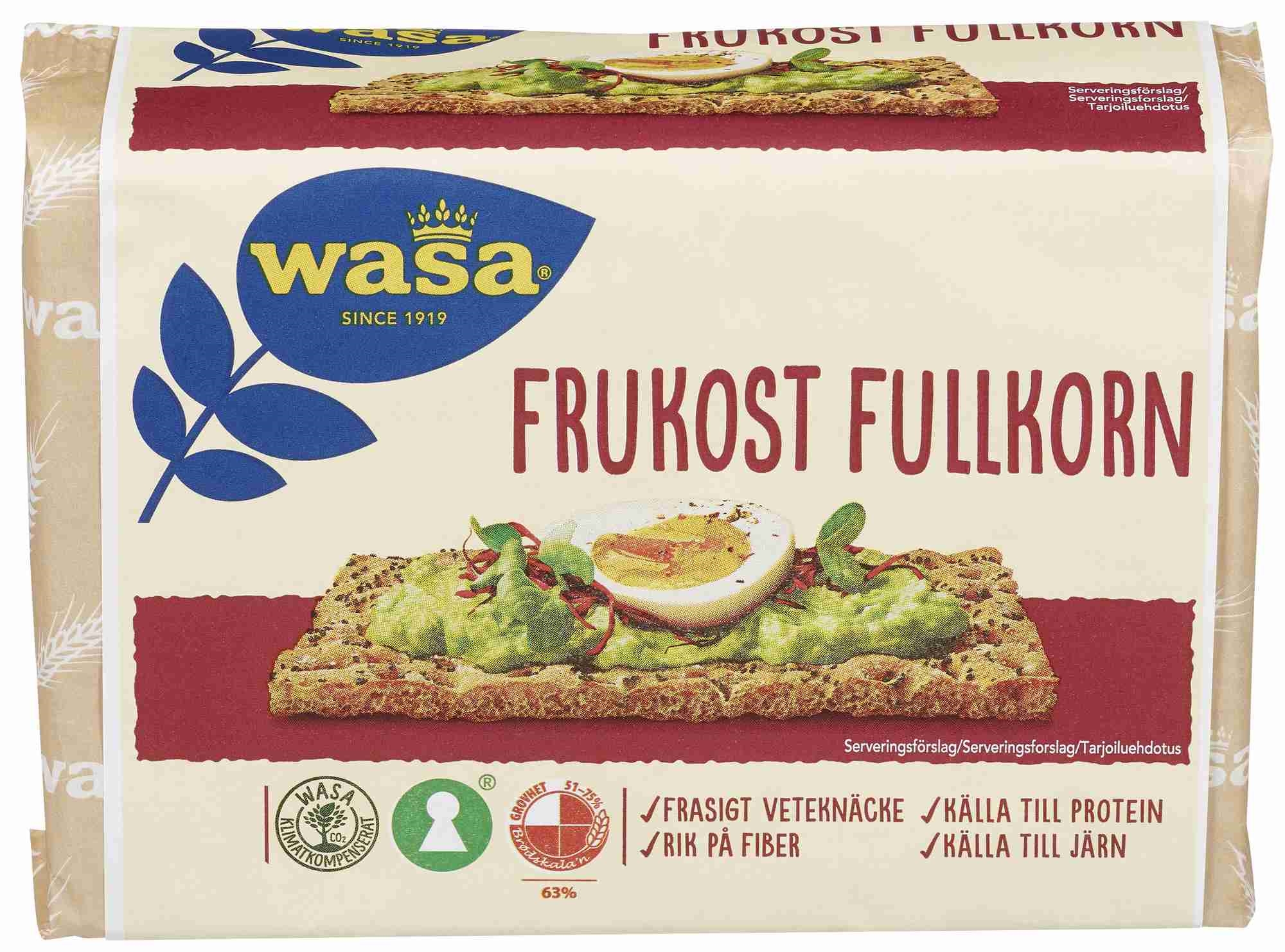 Crispbread wasa whole gr320g