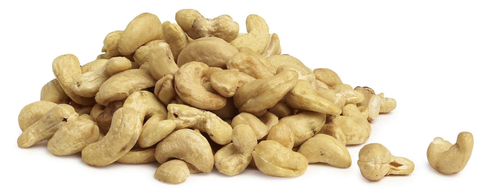 Cashews raw w/o peel vacuum packed 11,34kg