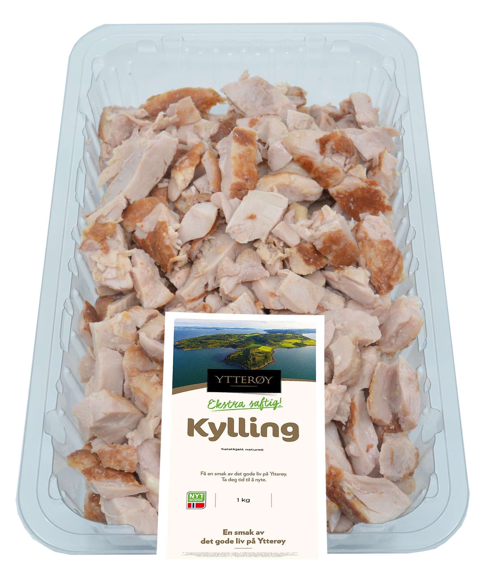 Grillet kylling salatkjøtt  1kg