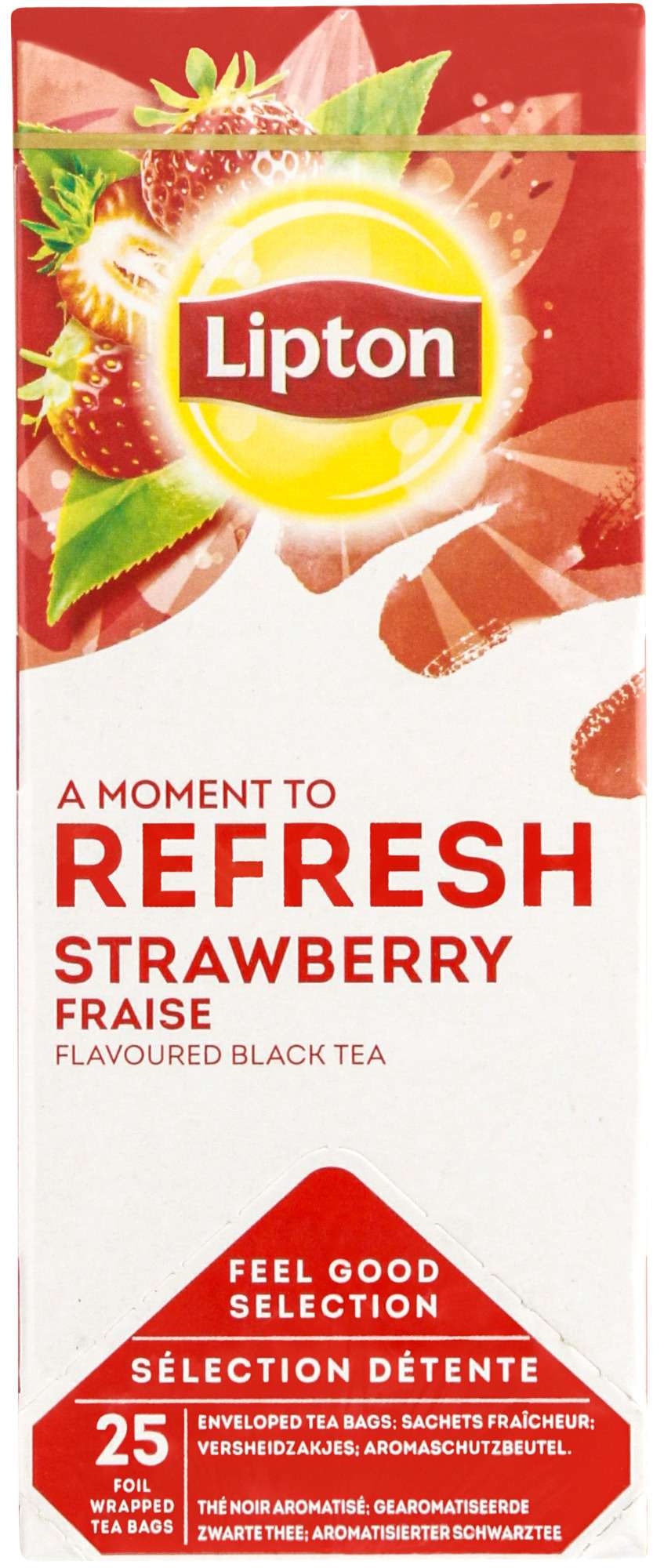 Lipton strawberry te 40g 25bg