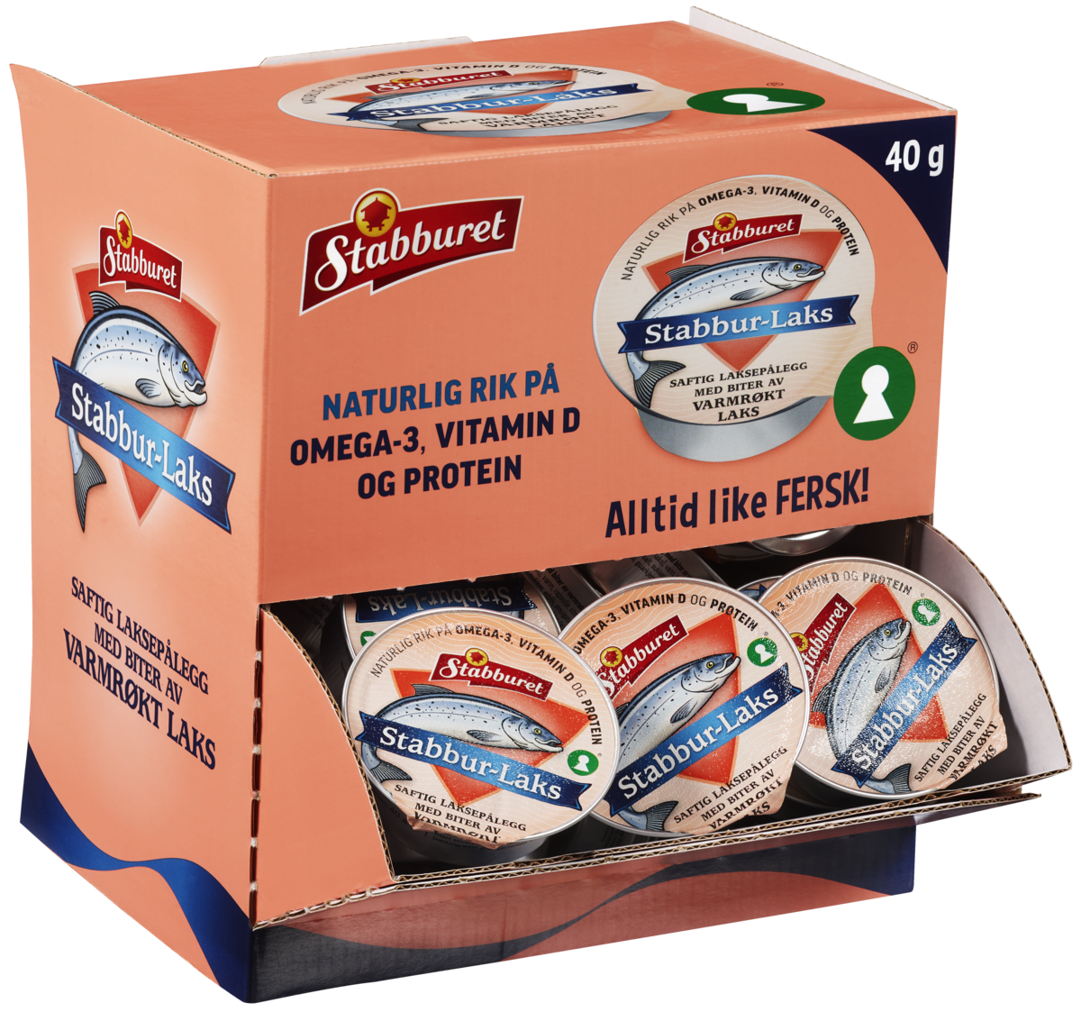 Stabbur-laks 35x40g