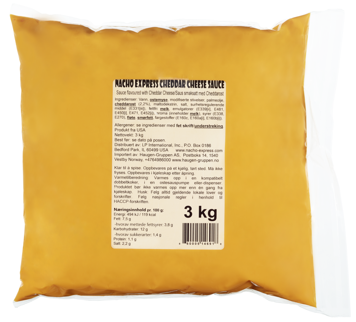 Cheddar cheese pose 3kg