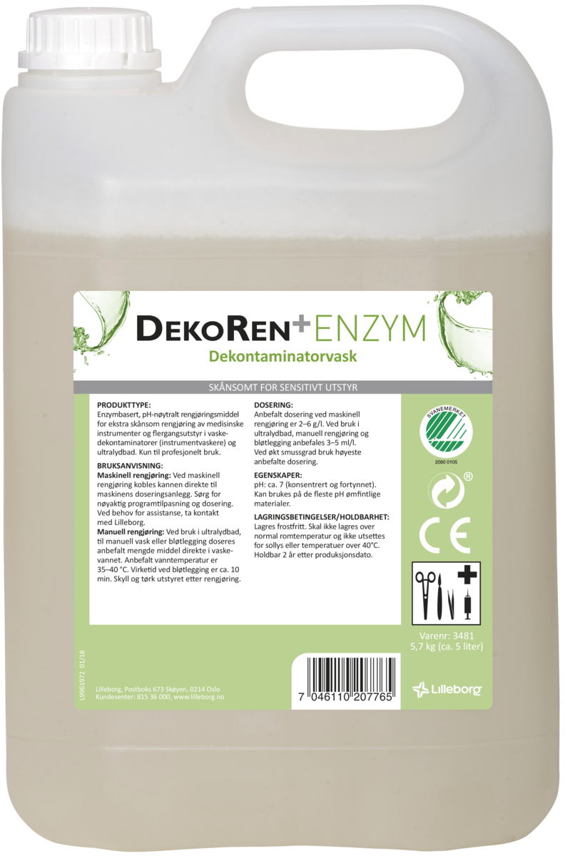 Dekoren+ enzym 5,7kg
