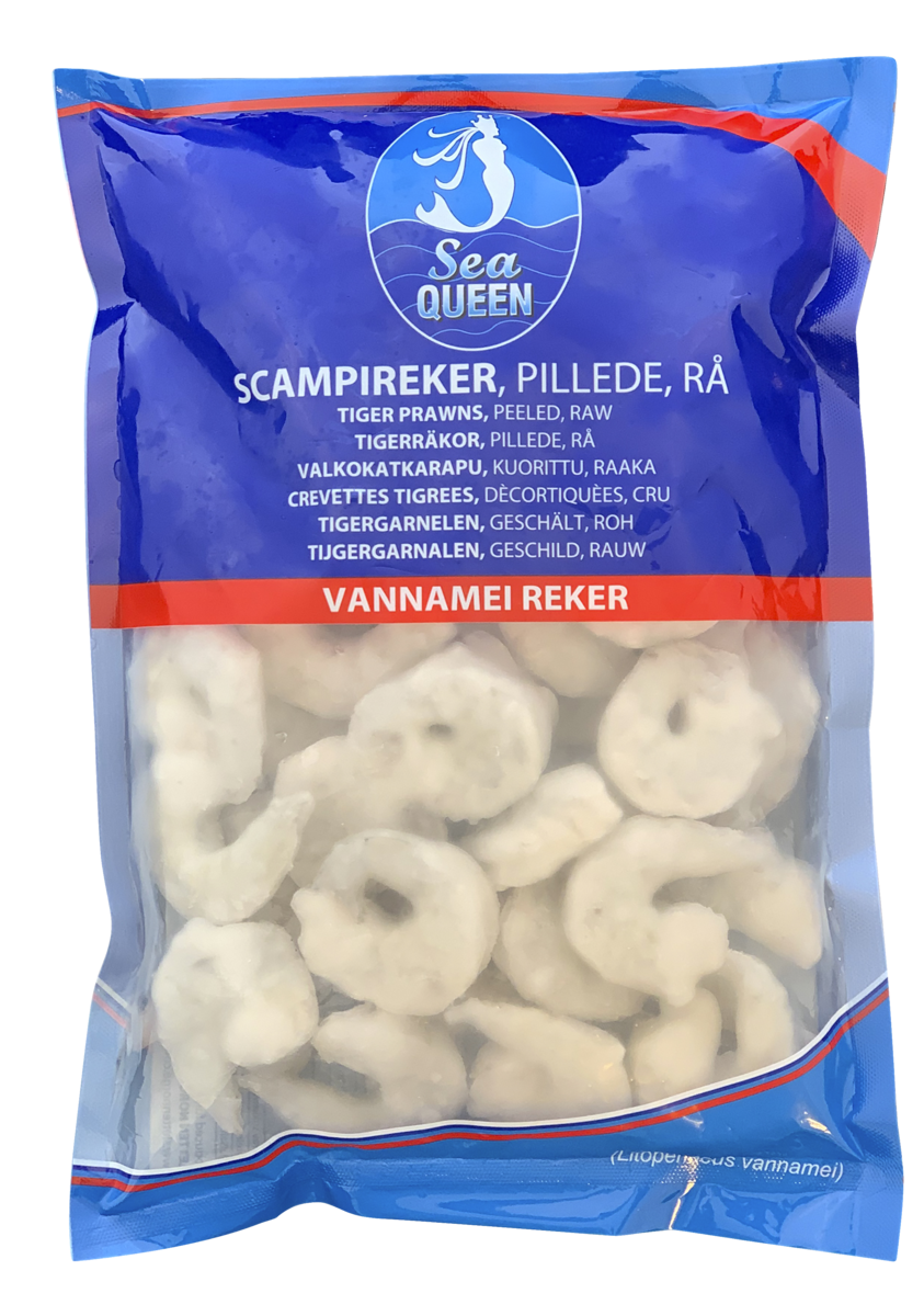Scampi 16/20 vm u/skall rå sp 700g