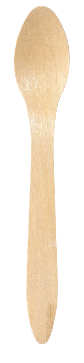 Skje vokset tre 190mm 100stk