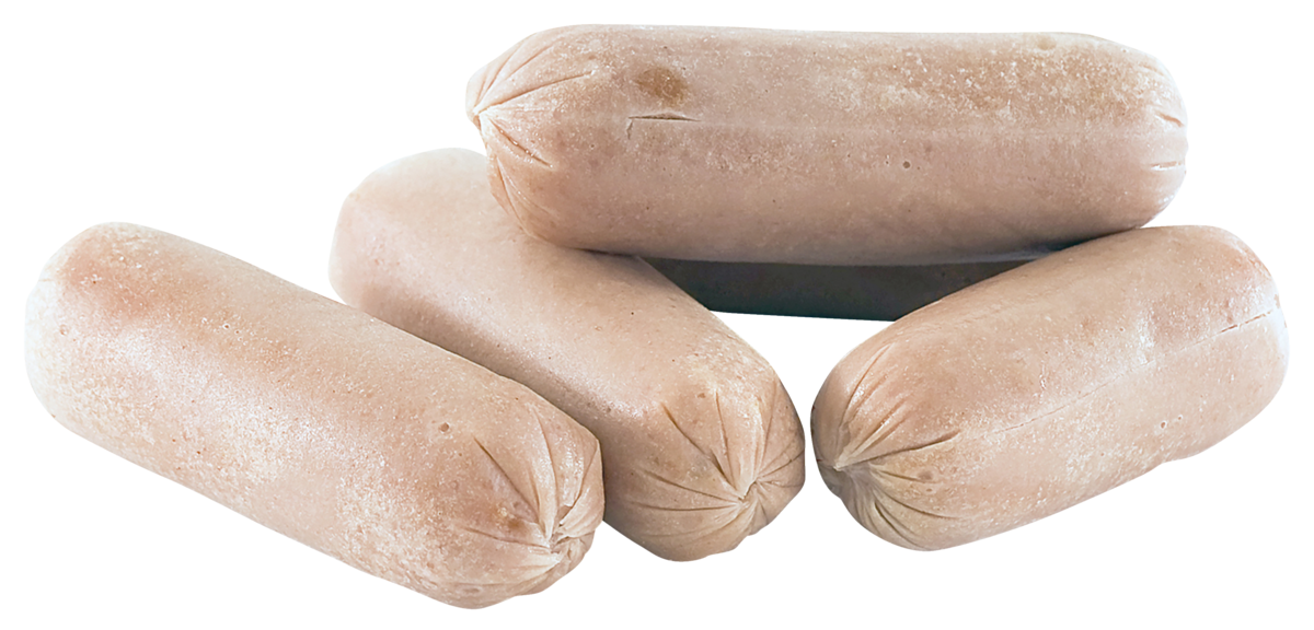 Medisterpølser u/skinn ca64g 2x2,5kg