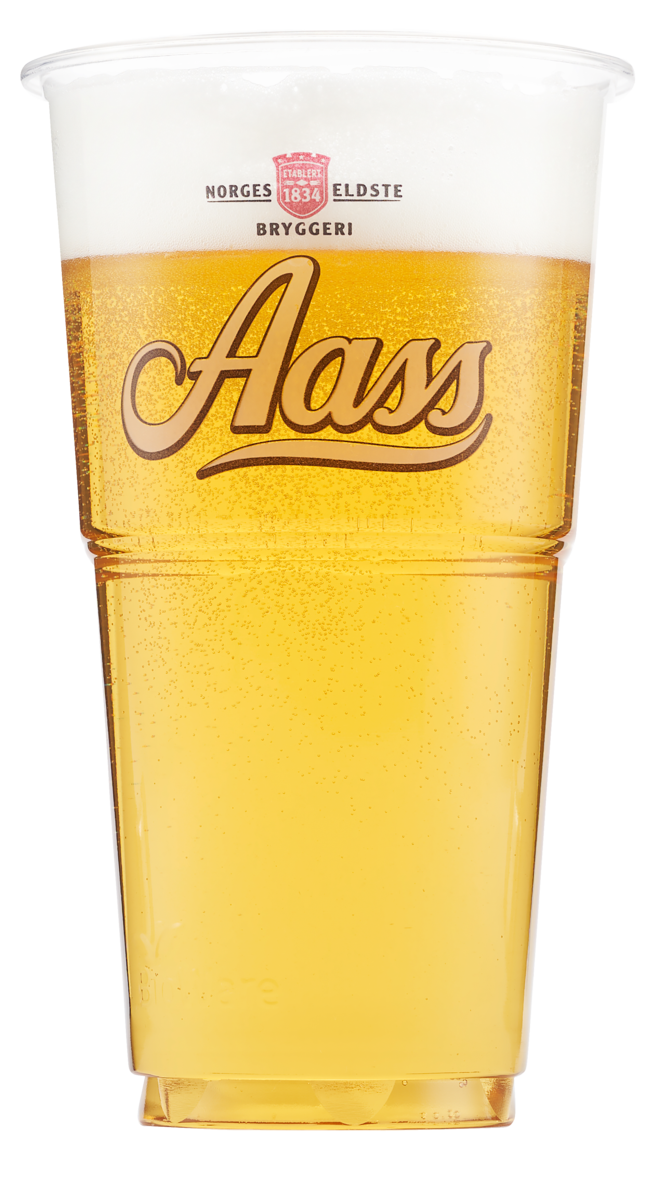 Aass plastglass 50cl pla 800stk