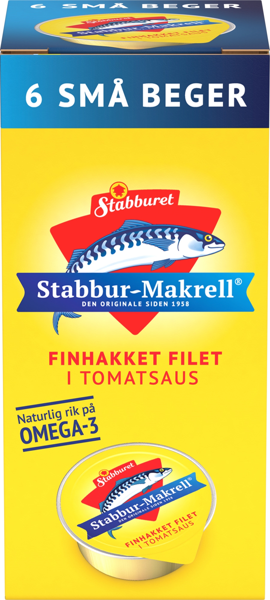Makrell stabburet 6x22g