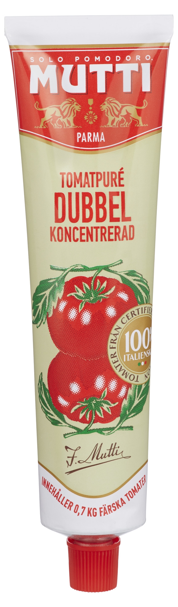 Tomato puree tube mutti 130g