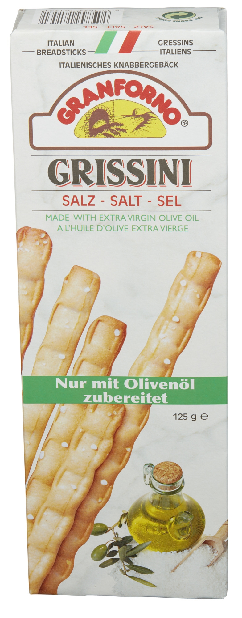 Grissini m/salt 125g