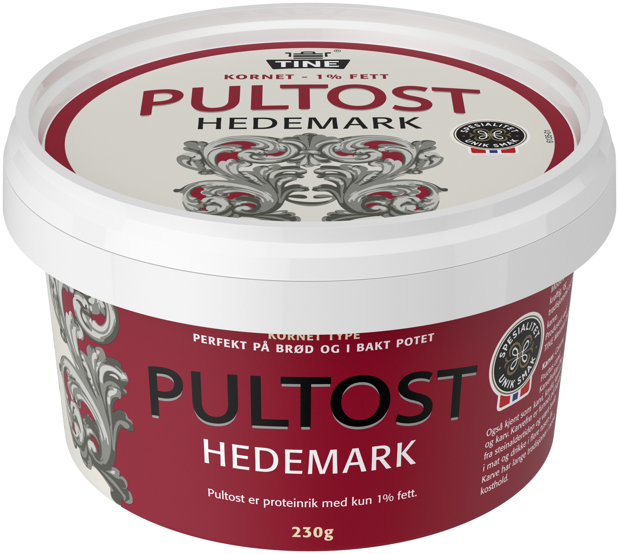 Pultost hedemark 230g