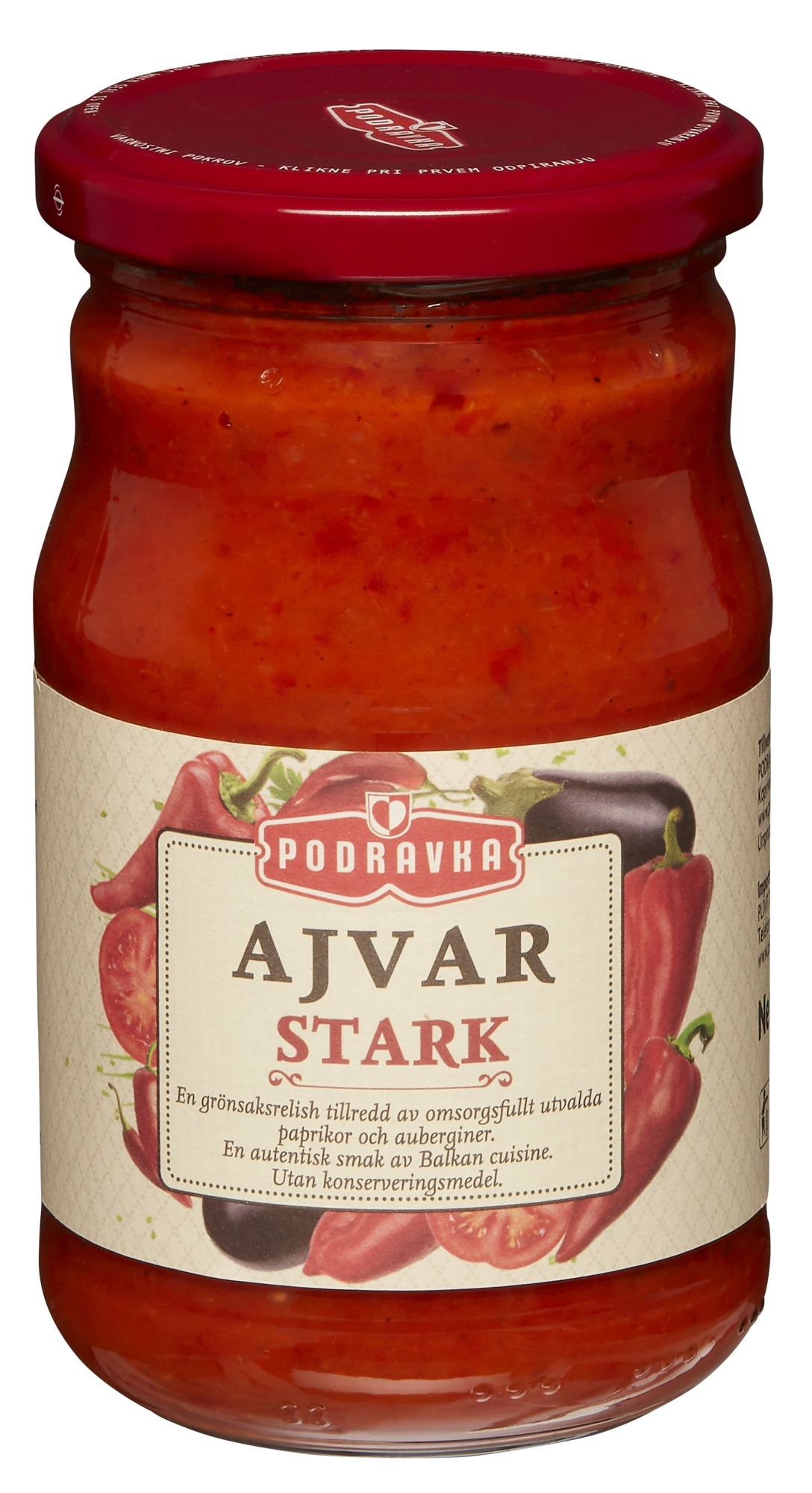 Podravka ajvar sterk   350g