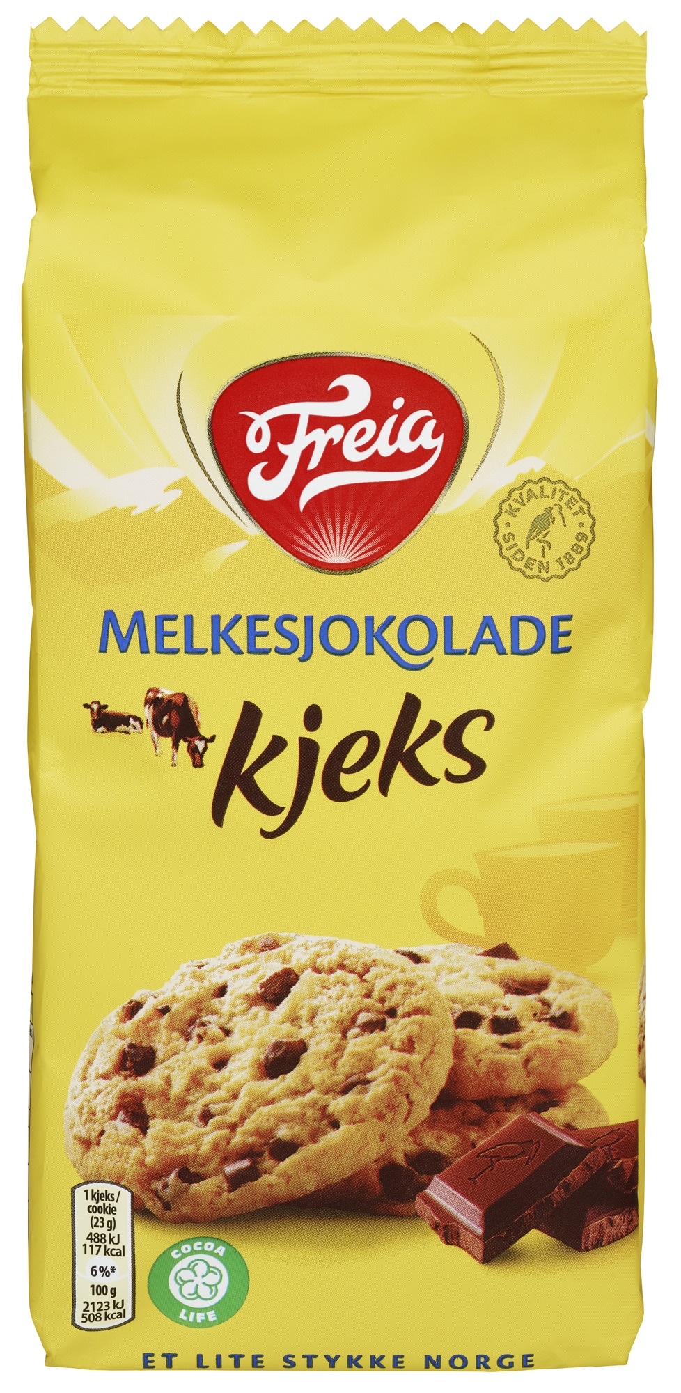 Freia melkesjokolade kjeks 184g