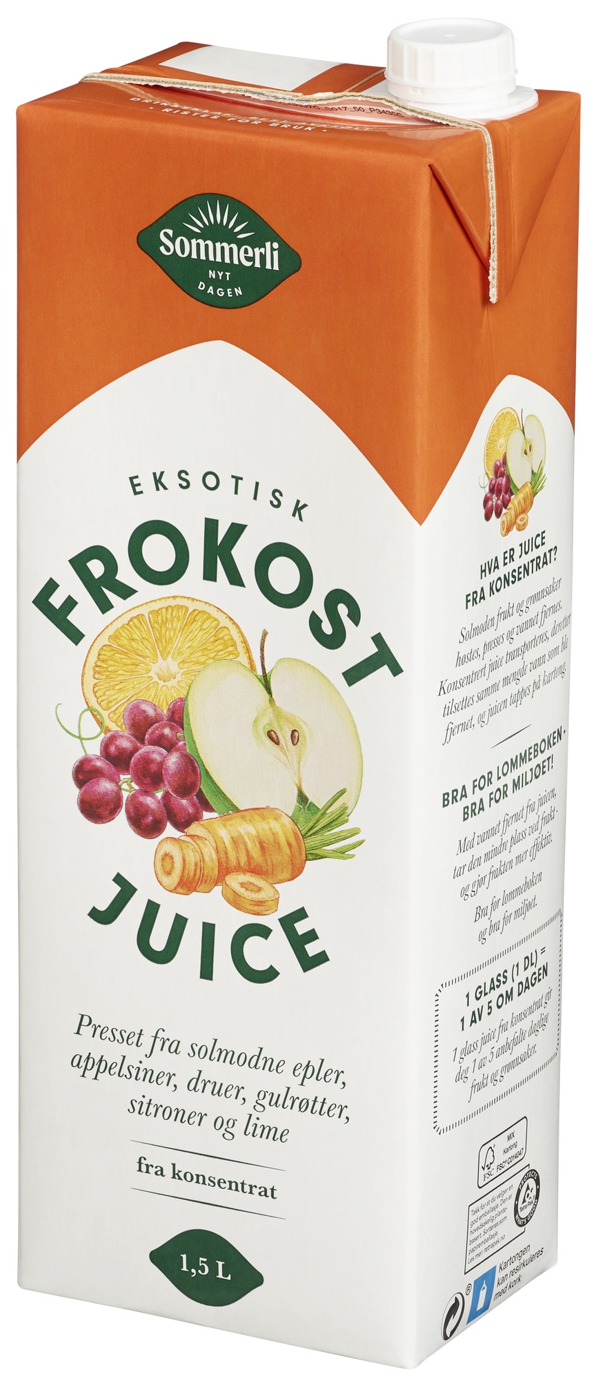 Rema 1000 frokostjuice 1/2pl 1,5l