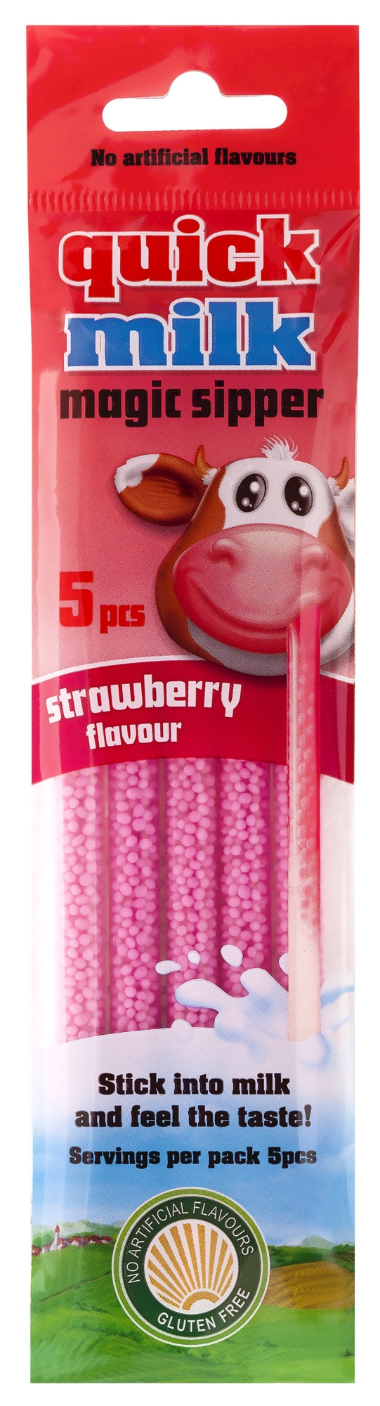 Quick milk strawberry 30g