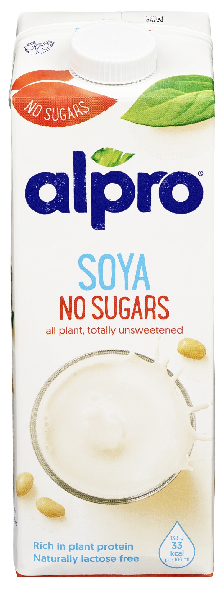 Soyadrikk usøtet 1l