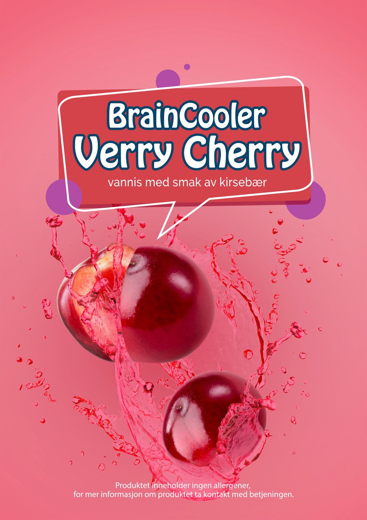 Braincooler verry cherry   1l