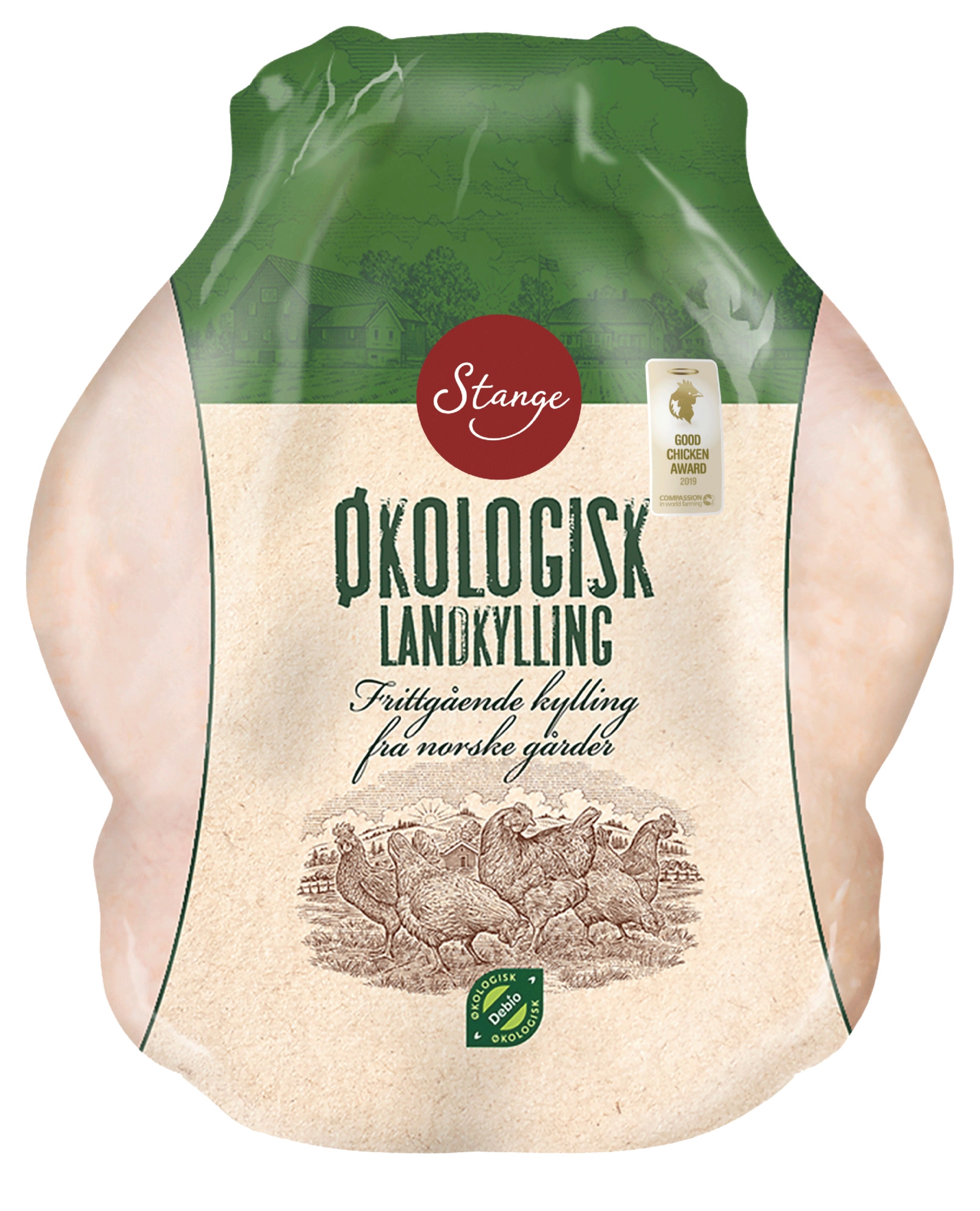 Hel landkylling økol. fr ca1,8kg  kg