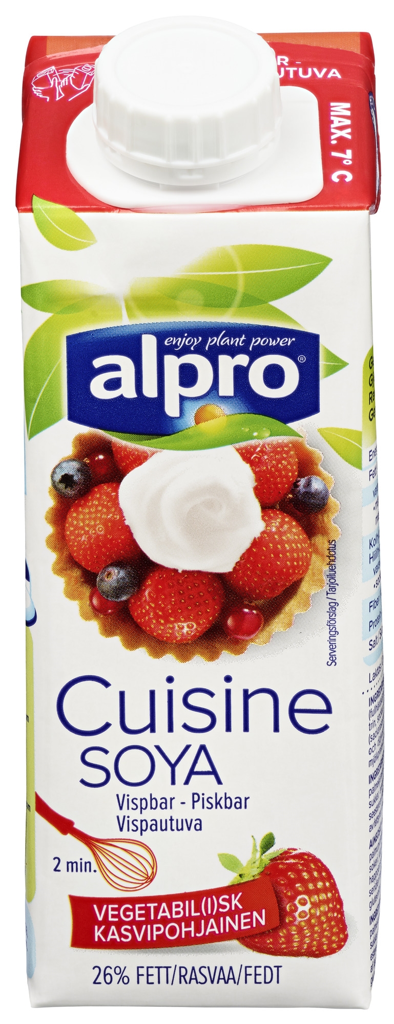 Soy whipping cream 250ml