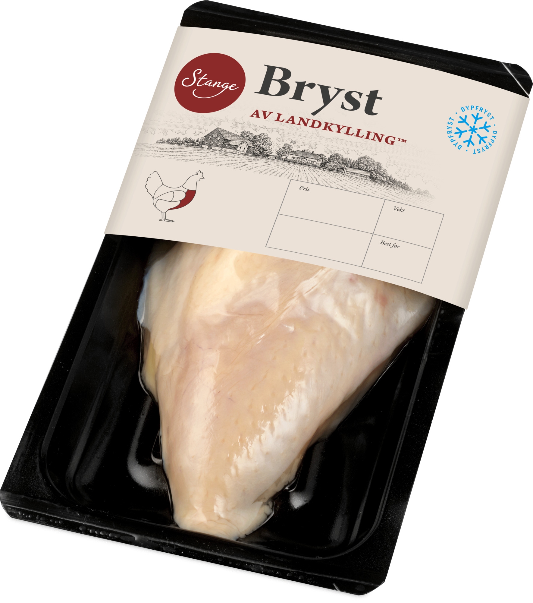 Kyllingbryst fryst   6x300g