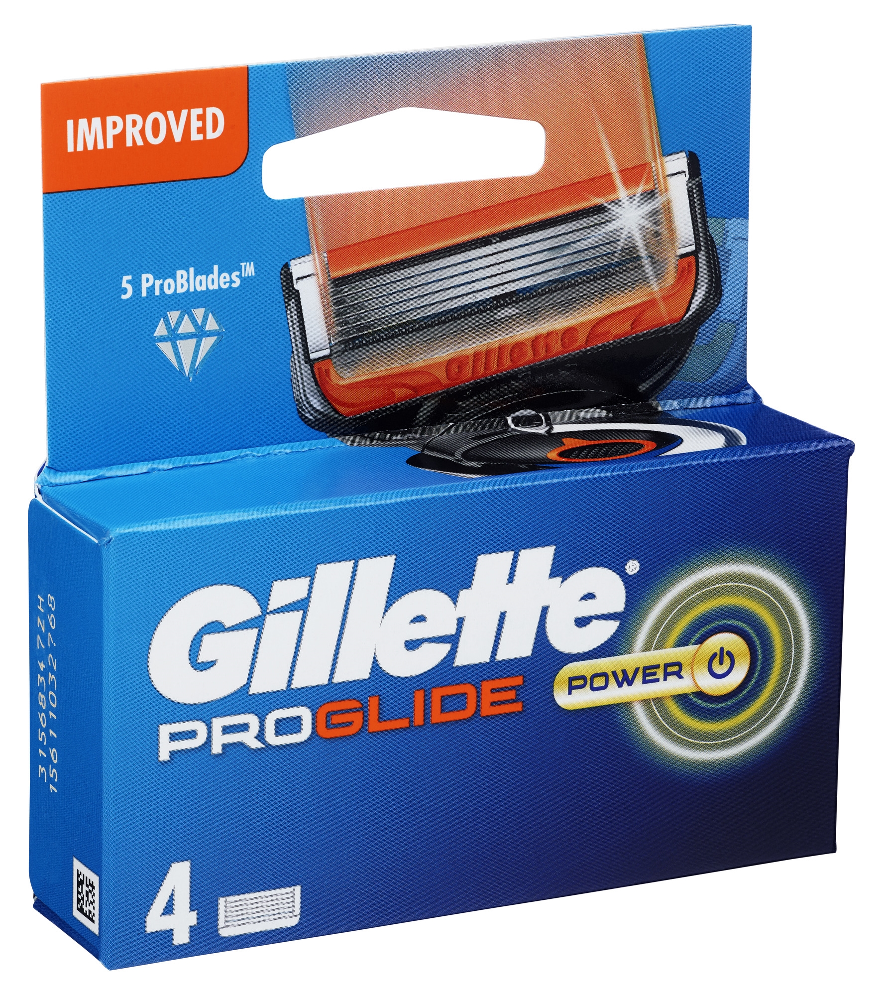 Barberblad fusion 5 proglide power 4stk