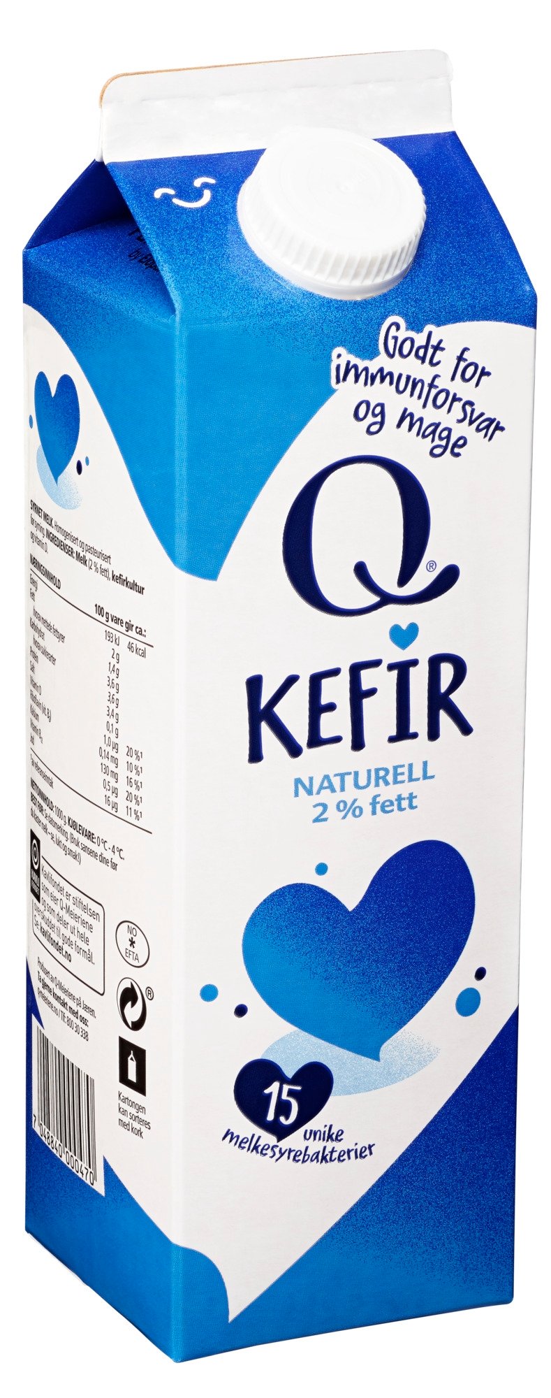 Q-kefir full-fat buttermilk  1l