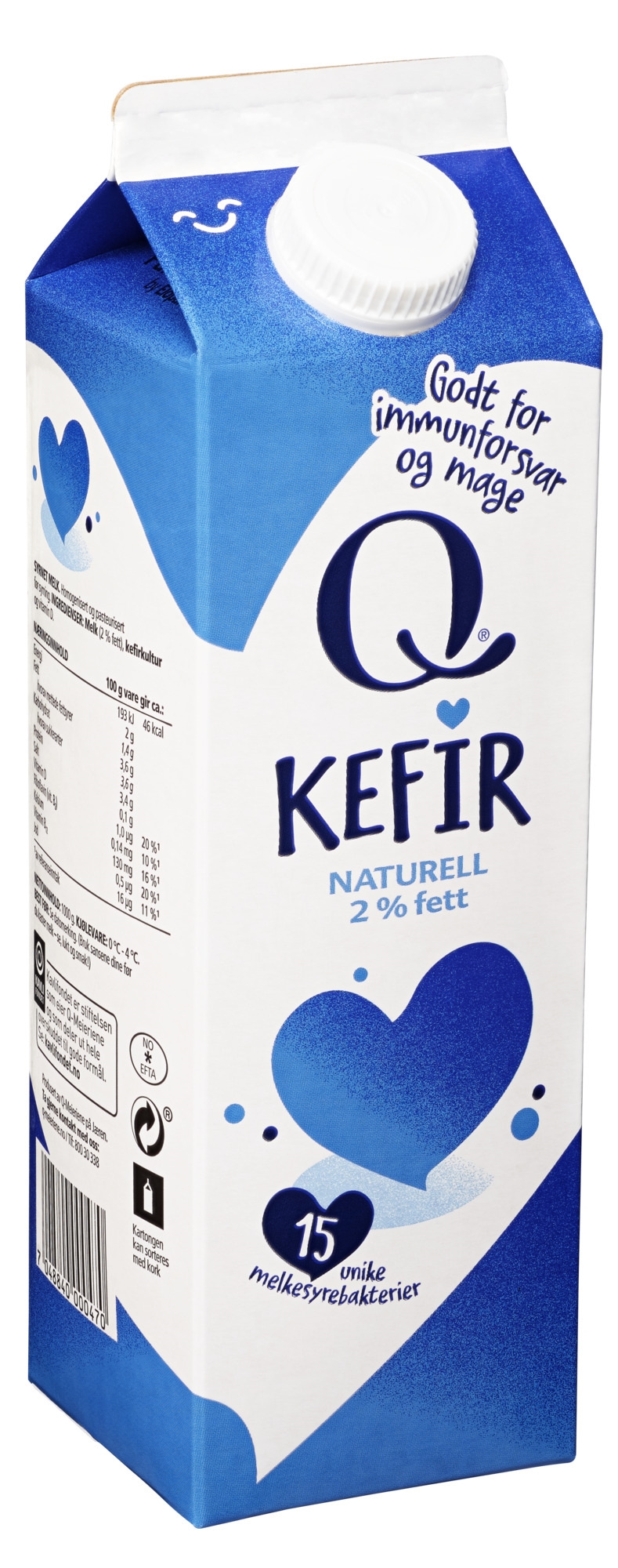 Q-kefir 4% 1l