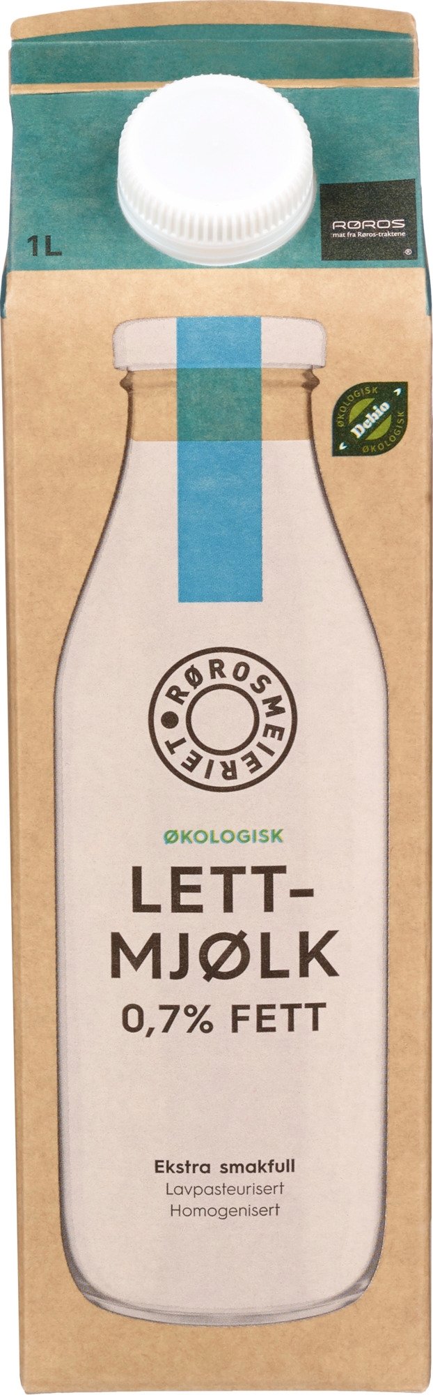 Lowfat milk ecol.  0,7% fat   1l