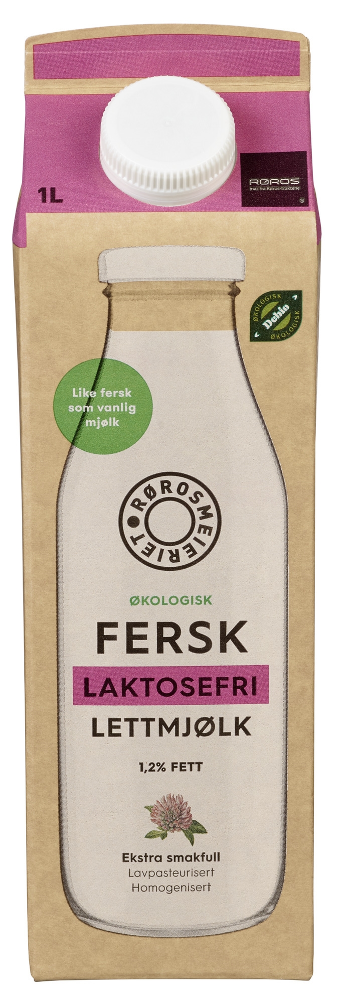 Light milk lactose free 1,2% fat ecol.   1l
