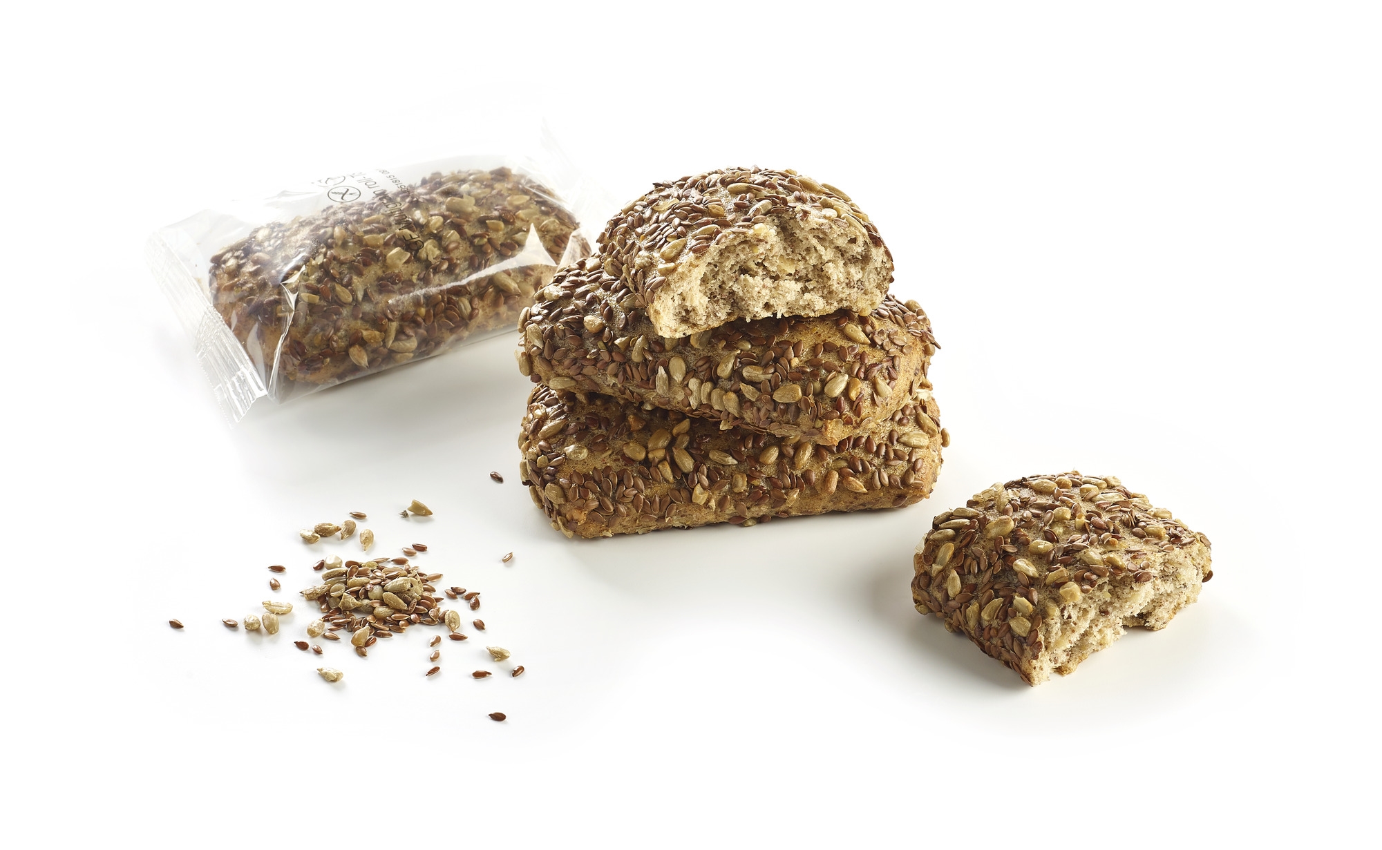 Multigrain glutenfri roll 40x82g