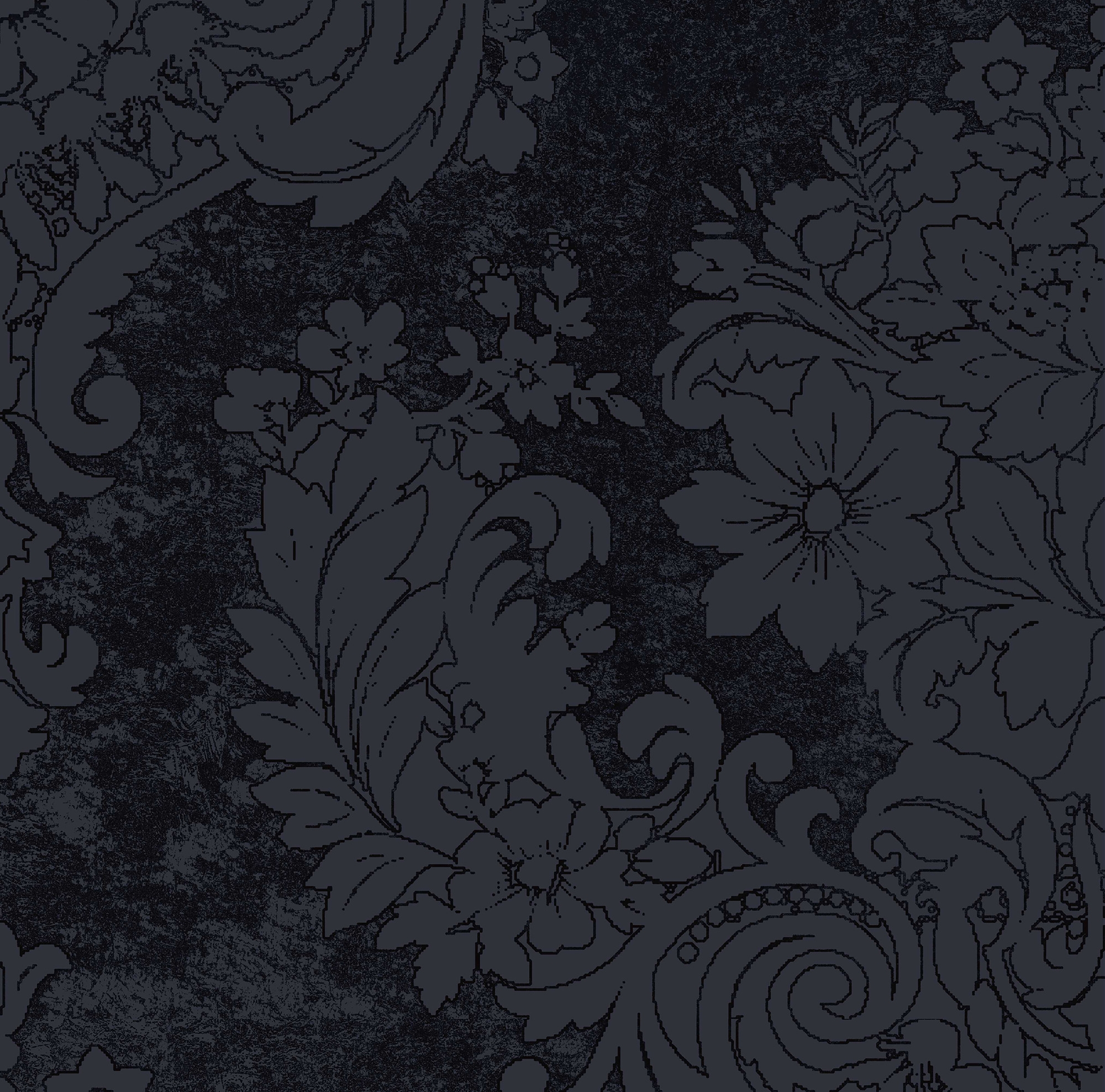 Serviett dunilin 40cm royal black 45stk
