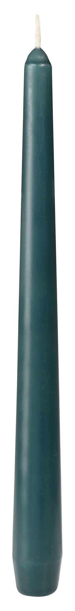 Antikklys 25cm ocean teal 50stk