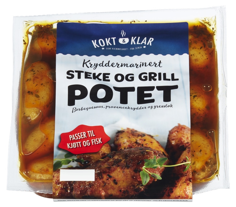 Steke-og grillpotet     500g