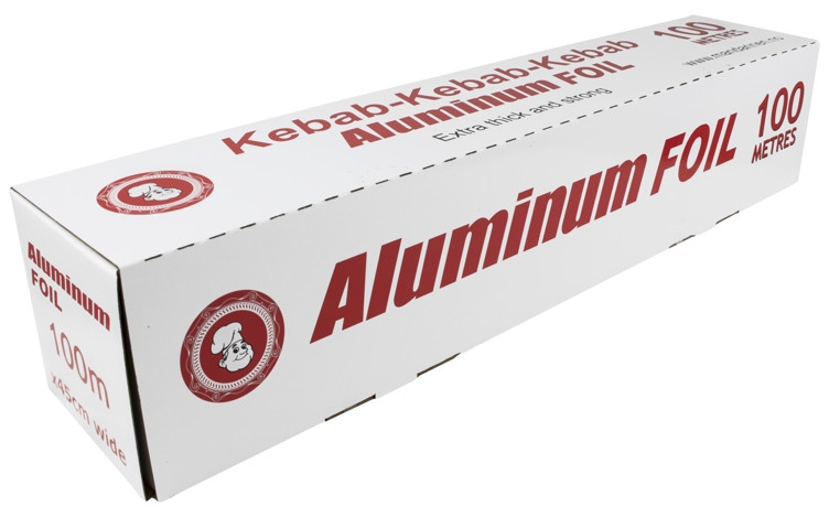 Aluminiumsfolie 20 my 0,45x100m  rull