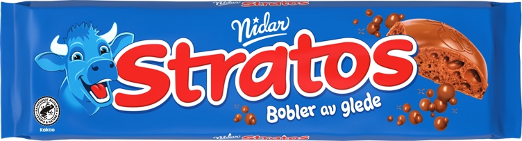 Stratos large chocolate bar 150g