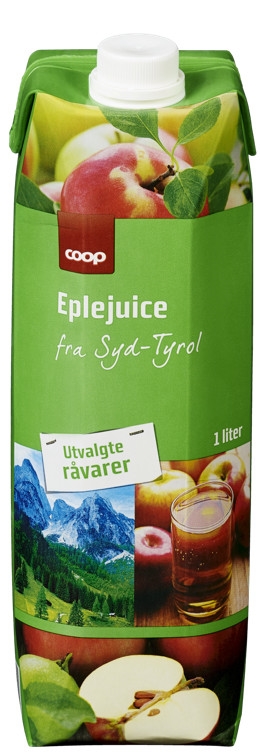 Apple juice tyrol coop 1l