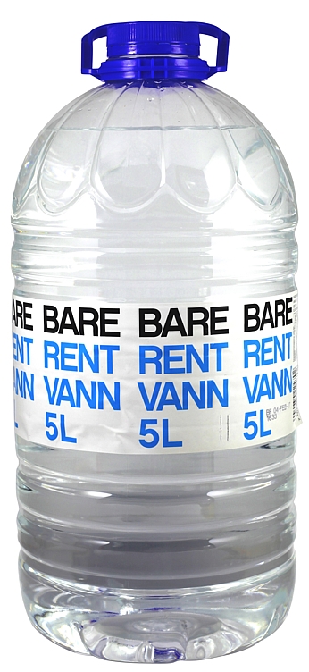 Bare rent vann 5l kanne