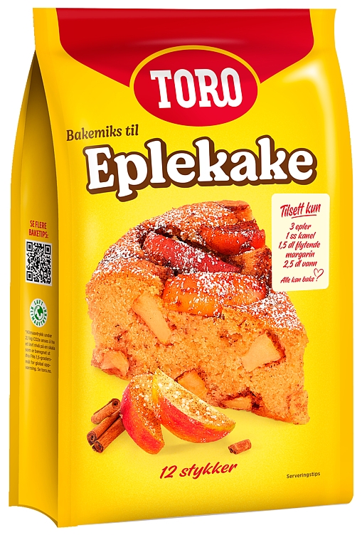 Eplekake bakemiks   384g