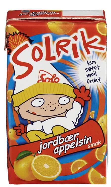 Solrik jordbær lettere 27x25cl