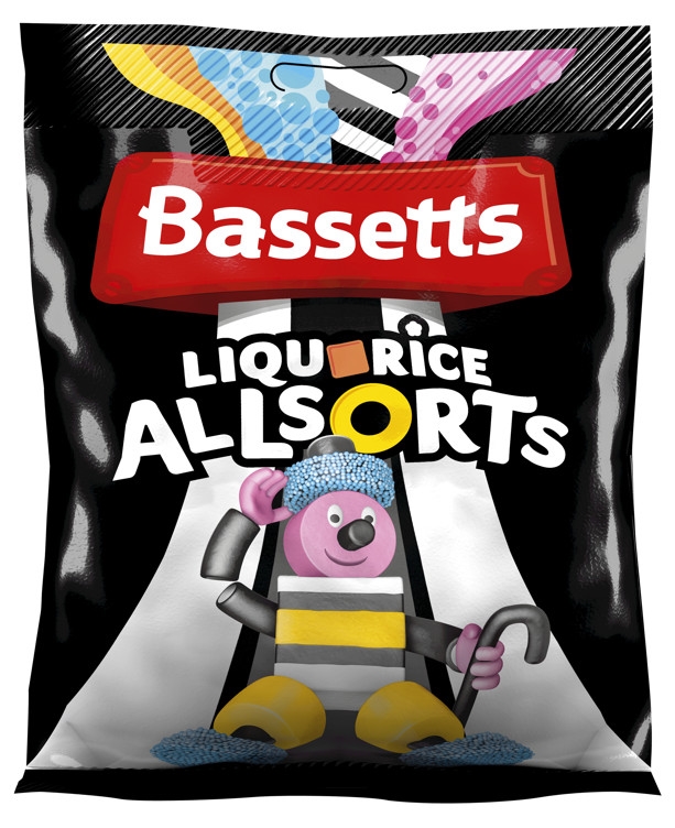 Bassetts liquorice allsorts 190g