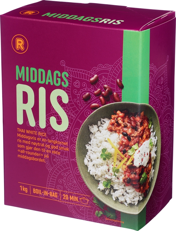 Middagsris boil in bag   1kg