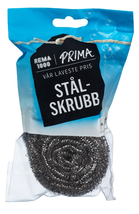Steel scourer 2-pack