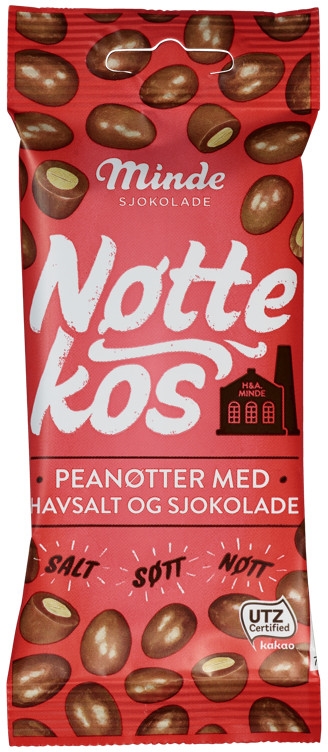 Minde nøttekos peanøtter 60g