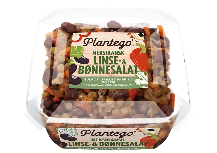 Meksikansk linse- & bønnesalat  300g