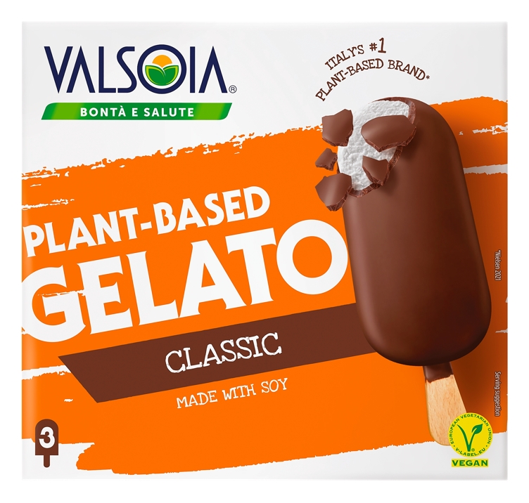 Gelato ice cream w/chocolate milk-free 3pac  250g